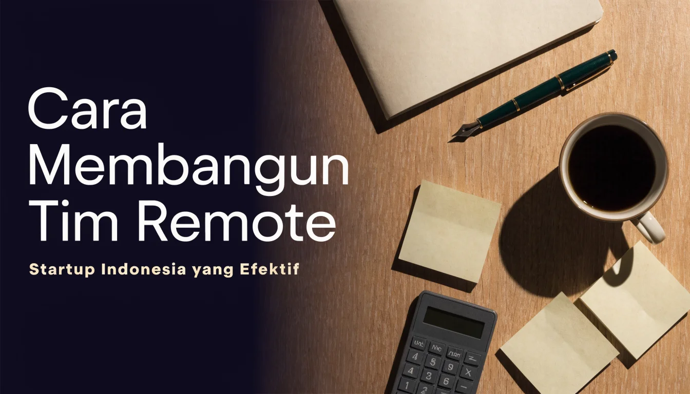 Cara Membangun Tim Remote Startup Indonesia yang Efektif