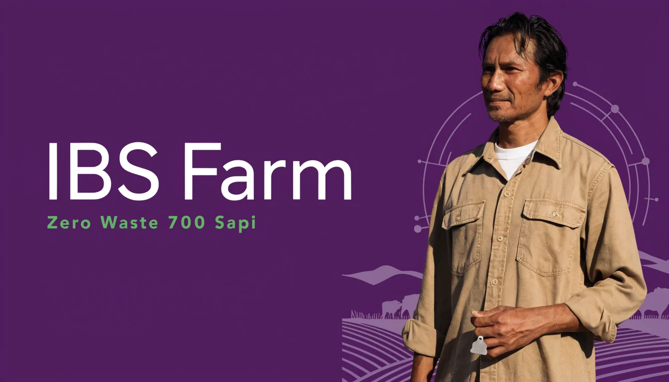 Lulusan SMP dengan 700 Sapi dan 350 Hektar Nanas: Cara Muhammad Rofiq Bangun Ekosistem Bisnis Zero Waste