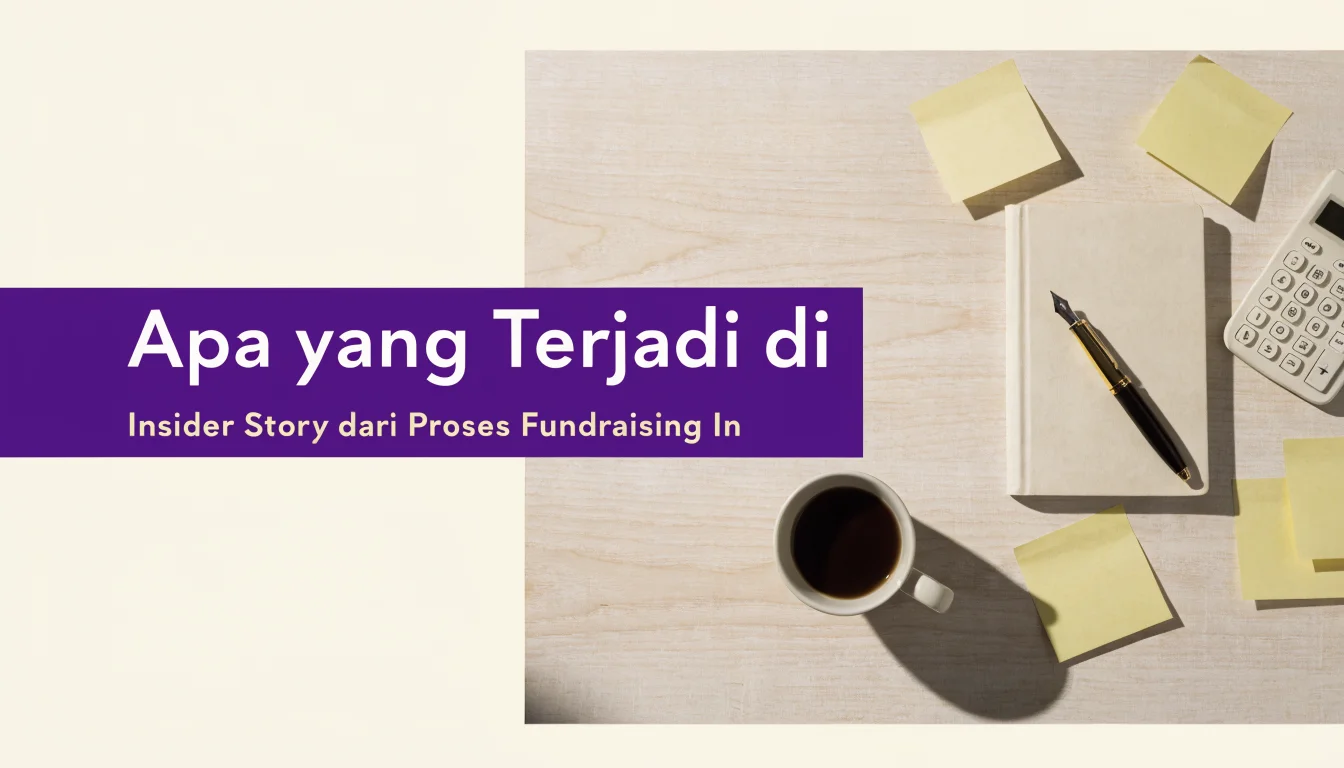 Apa yang Terjadi di Ruang Meeting VC: Insider Story dari Proses Fundraising Indonesia