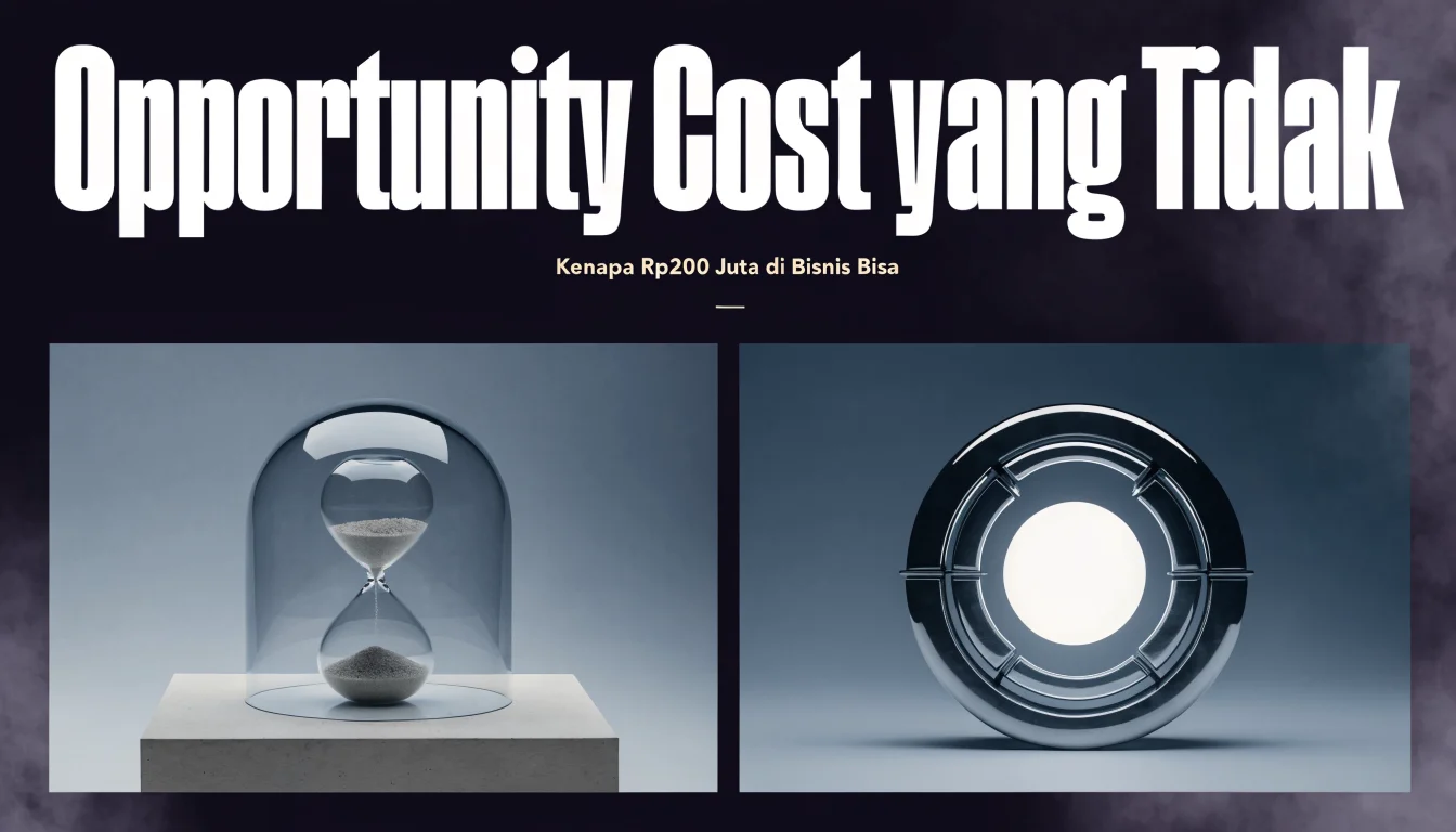 Opportunity Cost yang Tidak Dihitung Founder: Kenapa Rp200 Juta di Bisnis Bisa Lebih Menguntungkan dari Properti