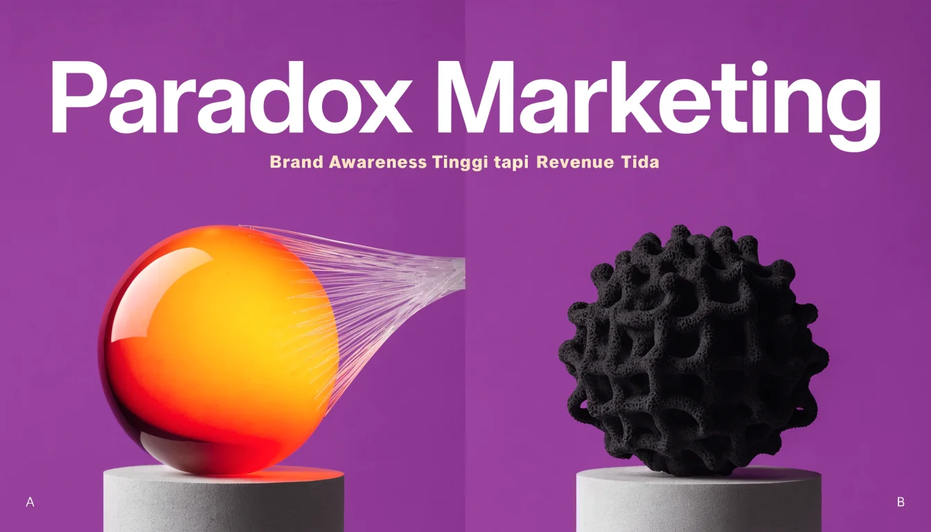 Paradox Marketing: Brand Awareness Tinggi tapi Revenue Tidak Tumbuh