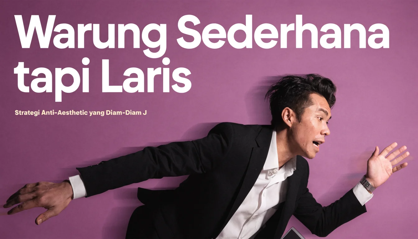 Warung Sederhana tapi Laris: Strategi Anti-Aesthetic yang Diam-Diam Jenius